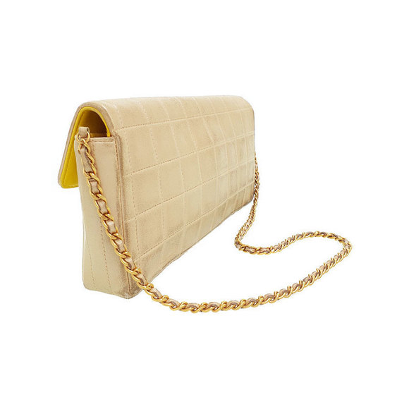 Chanel Bag Shoulder Chocolate Chain Bar - Picture 1 of 9
